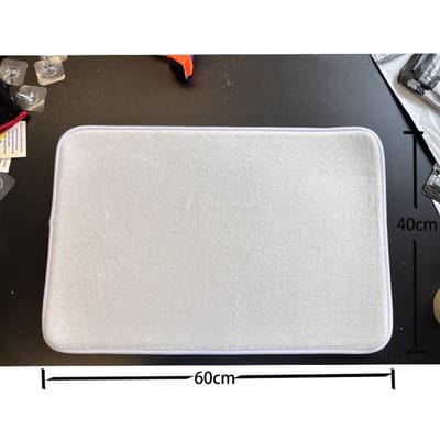 Luxe Vintage Bloemenprint Vloerkleed Antislip Machinewasbare Vloermat voor Woonkamer Slaapkamer Kantoordecor Wasbaar Tapijt 80*120cm