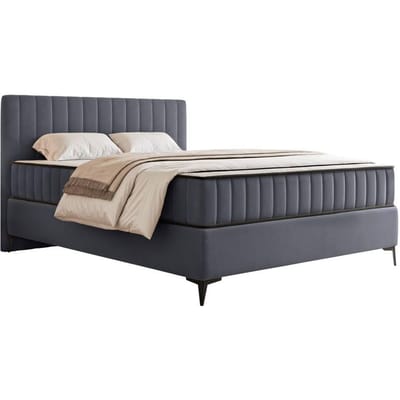 Boxspring Simone 140x200 cm fluweel met opbergruimte | NADUVI Collection