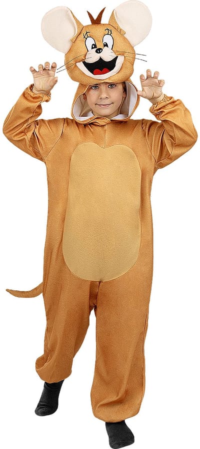 FUNIDELIA Jerry Kostuum voor kinderen - Tom & Jerry - Maat: 107 - 113 cm