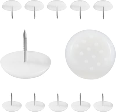 Kunststof Stoelglijders voor Meubels - 16 Stuks Vloerbescherming voor Stoelen en Tafels