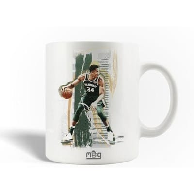Mug en Céramique Giannis Antetokounmpo Joueur de BasketBall NBA 34