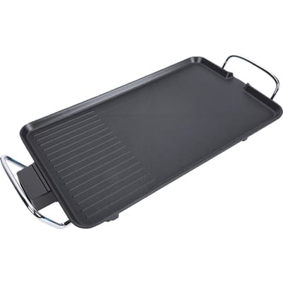 Elektrische Bakplaat Aluminiumlegering Anti-aanbak Verstelbare Temperatuur Tafelmodel Elektrische Binnen Grill voor Keuken BBQ US Stekker L