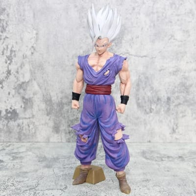 Gohan Figuur Dragon Ball Z Figuren Figuurtje Figuur Super Saiyan Gohan Actiefiguur Anime Dragon Ball Collectie Decoratie Cadeaus gray