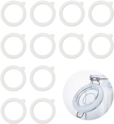Dailygoods- Afdichtingsringen 12 stuks - Luchtdicht - Herbruikbaar