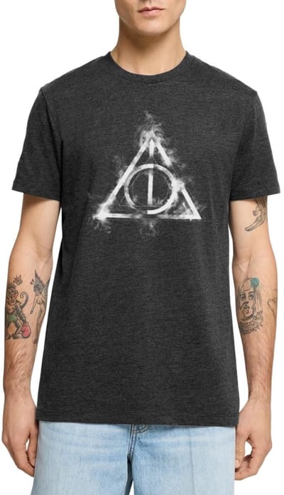 Harry Potter Relieken Van De Dood Premium T Shirt Heren