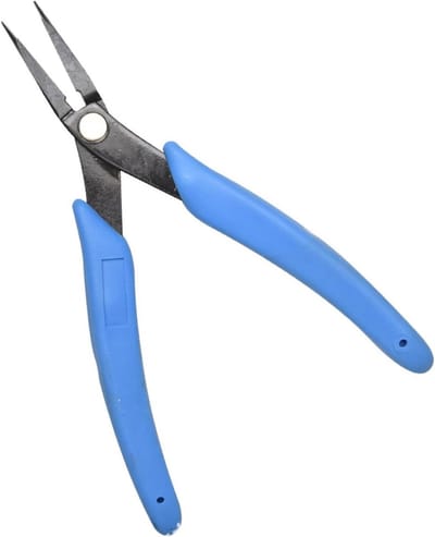 Precisie Tang - Fijne Neus Tang Naaldneus Tang - Sieraden Maken - Verbeterde Controle Handvat - 5 Inch - Meerkleurig