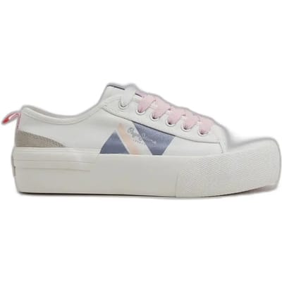 Baskets femme Pepe Jeans Allen Flag Color