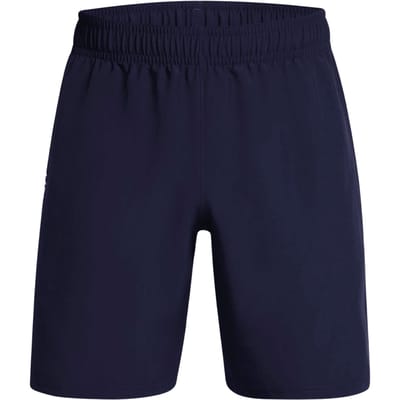Under Armour UA Woven Wdmk Shorts Heren Sportbroek - Blauw - Maat S