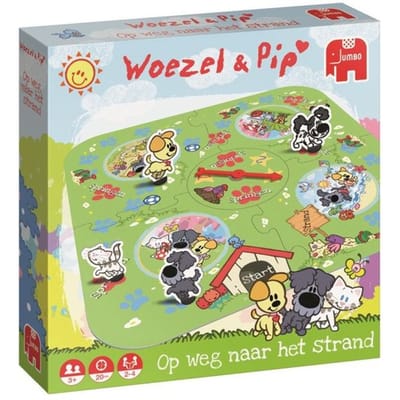 Woezel & Pip Op Weg Naar het Strand Peuterspeelzaal Gelukspel