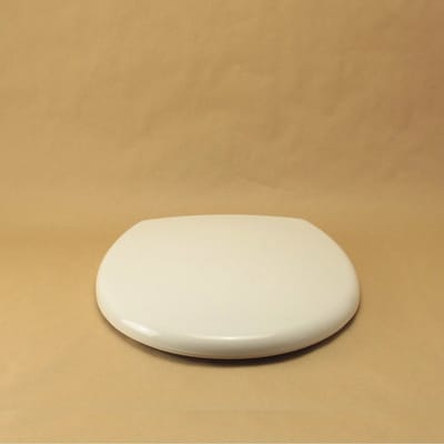Witte Thermo-Isolerende Toiletbril met Roestvrijstalen Scharnieren - Normaal of Soft-Close