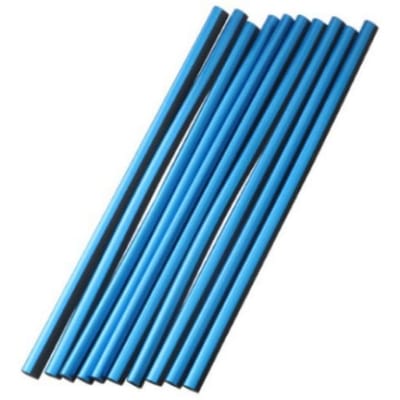 20 stuks Verchroomde PVC Auto Interieur Luchtuitlaat Decoratie Sierstrip, DIY Auto Decoratiestrip Geschikt voor Alle Rechte Luchtuitlaten 20PCS
