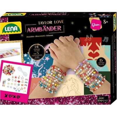 LENA Maak je eigen armbanden, haarbanden of scrunchies set (Taylor Love armbanden)