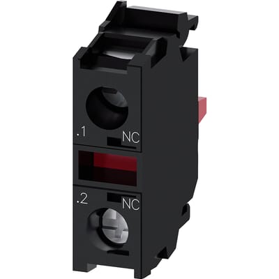 Siemens Contactmodule met 1 contactelement 1 nc 3su1400-1aa10-1ca0