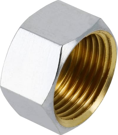 Bonfix Draadfitting Dop 3/8 - 1 x binnendraad - verchroomd