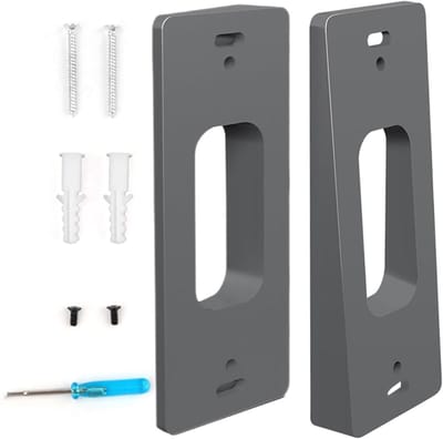 Ringmontage Camera - Video Adapter - Veilige Installatie - Niet-destructieve Bevestiging - 366 x 227 x 56 cm - Grijs