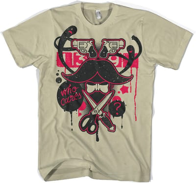Hybris Who Cares T-shirt kaki