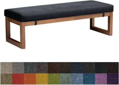 Bankkussen Buiten - Tuinkussen Zitkussen - Comfortabel Zitten - Verhoogd & Verdikt - 130x50x3 cm - 7R