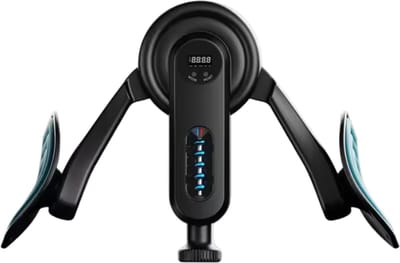 Bekkenbodemtrainer met Beenklem - Kegel Trainer voor Mannen en Vrouwen - Versterk PC-Spieren, Binnenbenen en Core Thuis - Zwart/Blauw