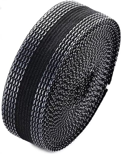 Tape voor broek inkorten - Zwart 2.5 meter - Zelf broeken korter maken