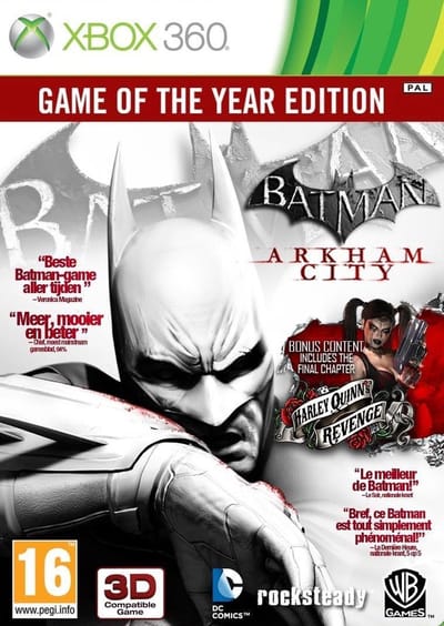 Batman Arkham City - Game Of The Year Edition