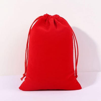 SnelShoppen - 5 Stuks 30x40cm Drawstring Sieraden Pouches, Grote Trekkoord Sieraden Zak, Draagbare Pouch voor Sieraden, Bruiloft, Feest, Kerst, DIY Kl
