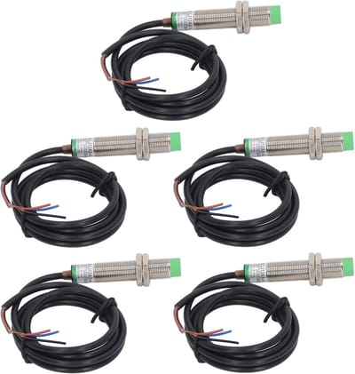 5Pcs Inductieve Nabijheidssensor M12 - NPN NC - IP65 Waterdichte Benaderingsschakelaar - Professionele Industriële Accessoires