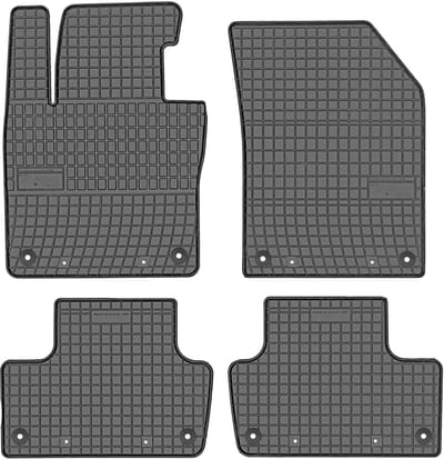 Frogum ET401907 - Volvo XC60 II Serie - Rubber Automatten - Voor en Achter - Aangepaste Pasvorm