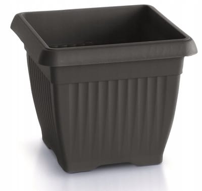 Prosperplast Terra Vierkante Pot - Antraciet 45x45x35 cm