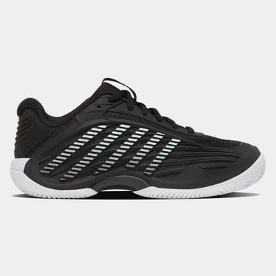 K-Swiss Hypercourt Express 3 Clay Dames Tennisschoen - Gravel - Sportschoen - Alle Ondergronden - Zwart - Maat 42