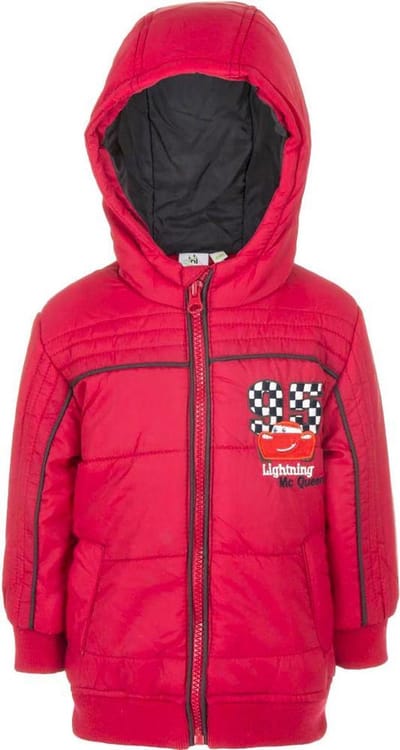 Disney Cars Winterjas - Baby - rood - Maat 74 (12 maanden)