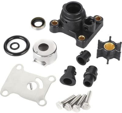 TEKROA® Reparatieset voor waterpompwaaier - Boottoebehoren - voor Johnson/Evinrude 9,9 pk/15 pk motoren