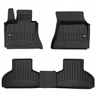 Frogum No.77 - Automatmatten passend voor BMW X5 F15 2013-2018 - 3D Kofferbakmodel - TPE Rubber - Zwart
