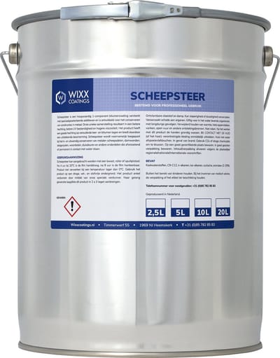 Wixx Scheepsteer Zwart - 5L - Zwart