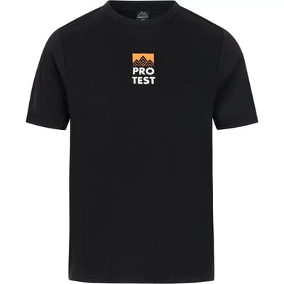 Protest PRTRhodan - T-shirt Heren - Korte mouwen - Ronde hals - Normale pasvorm - Zwart