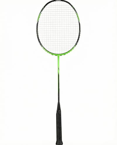 Suotu Badmintonracket - Badmintonset - 2 Rackets en 2 Shuttles - Lichtgewicht - Groen