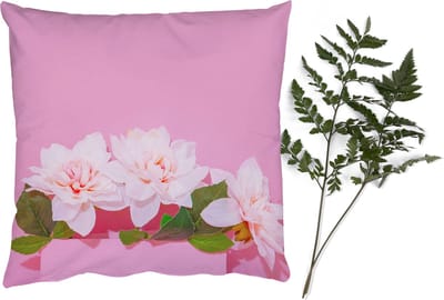 Sierkussens - Kussentjes Woonkamer - 40x40 cm - Bloesem - Zomer - Roze