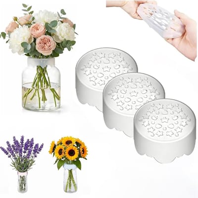 Raster Voor Bloemstukken - 3 Stuks - Bloemschikken Benodigdheden - Bloemstuk - Bloemenhouder - Herbruikbaar - Waterbestendig - Bloemenkikker - DIY Flower Arranging Tools - 7.5 X 4 Cm - Bloemstuk Basis -Geschikt Voor Tuin Hotel En Woondecoratie