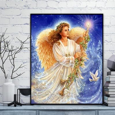 Peinture Diamant 5D Ronde Complète DIY Vente Broderie Diamant Point de Croix Image 20X30