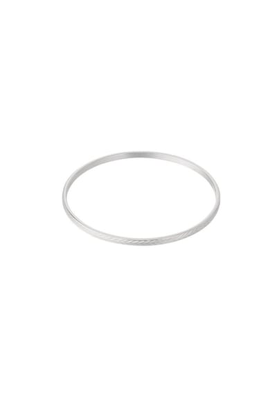 Bijoutheek Armband (Sieraad) Bangle Arrow Zilver