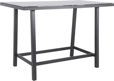 Rimini bartafel tuin zwart 154,5x90x95cm