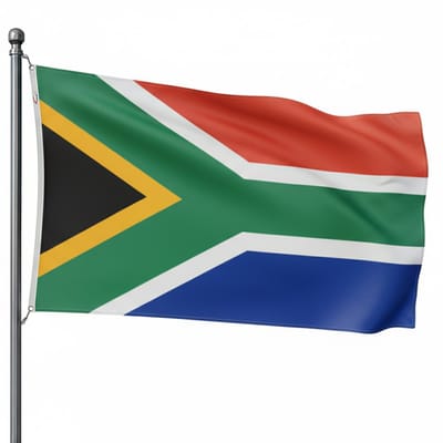 Trasal - vlag Zuid Afrika - zuid afrikaanse vlag 150x90cm