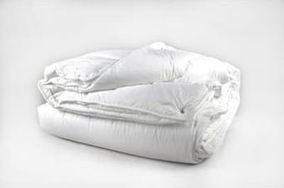 4-Seizoenen Princessdekbed -Eenpersoons-140x200 cm- Anti Allergie-Wasbaar -Wit