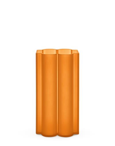 Kartell Okra vaas - oranje - hoog