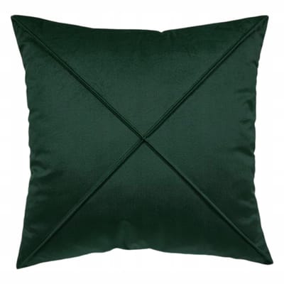 Decoratie Kussenhoes Velours Flesgroen 40x40 cm