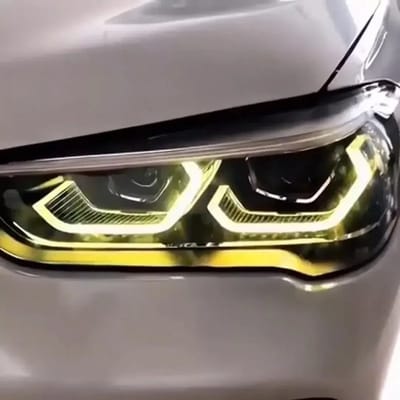 XEOD CSL LED DRL angel eyes modules Geel geschikt voor BMW X1 F48 - F49 - X2 F39 - Voor LED koplampen - 4 stuks - Complete set