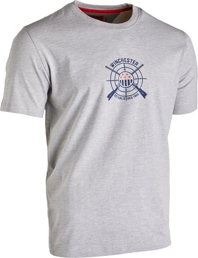 Winchester T-shirt - Heren - Parlin - Premium Jacht Merk - Grijs - S