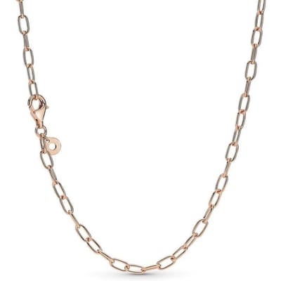 Originele Behandelde Zoetwater Cultuurparel Station Ketting Ketting Voor Vrouwen 925 Sterling Zilver Europa Kraal Bedel Doe-het-zelf Sieraden beige