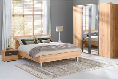 Maxi Bed Glasgow - 160 x 200 cm - balkeneiken