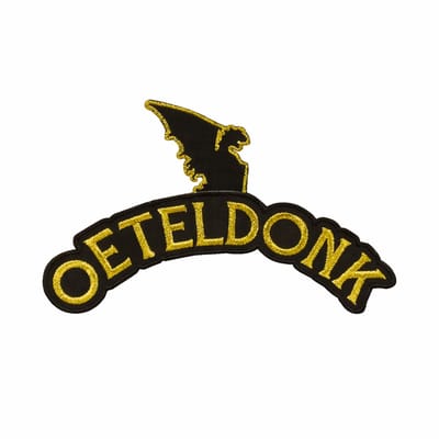 Fjesta© Oeteldonk Embleem - Rugembleem Bossche Draak - Carnaval Den Bosch