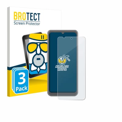 BROTECT - Screenprotector voor Sonim XP Pro Thermal - Folie Beschermfolie Beschermglas matte 3 Stuks